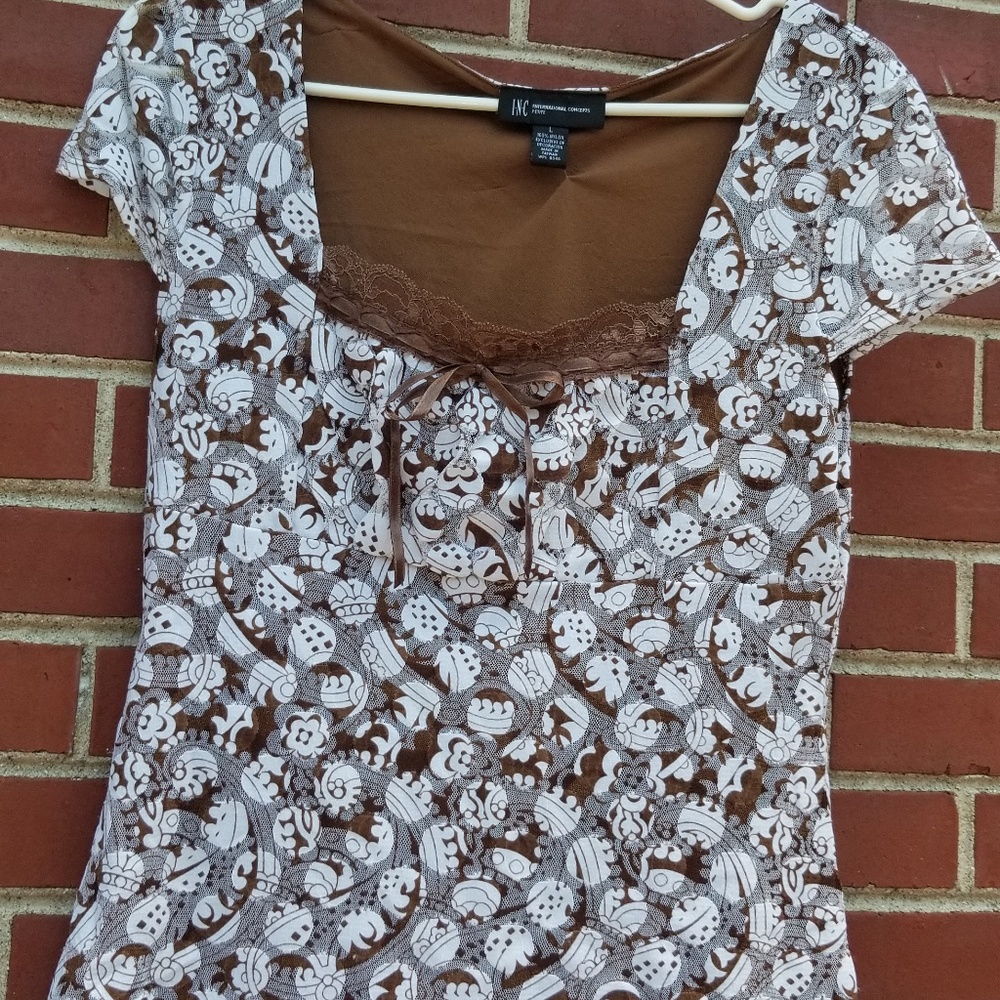 INC short sleeved shirt